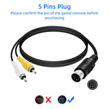 Audio Video AV Cable Cord Sega Genesis I 1 One