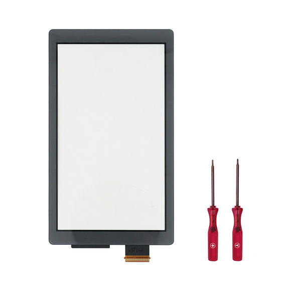 Touch Screen Digitizer for Nintendo Switch Lite Grey with Screwdriver