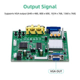 ARCADE GAME RGB CGA EGA TO VGA HD GAME VIDEO OUTPUT CONVERTER BOARD