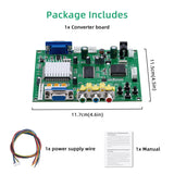 ARCADE GAME RGB CGA EGA TO VGA HD GAME VIDEO OUTPUT CONVERTER BOARD