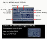 Surecom SW-102 Digital VHF/UHF 125-525Mhz Power & SWR Meter