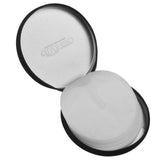 Capacity 24 CDs DVDs Game Disc Metallic Wallet Case Pocket Divineo Silver