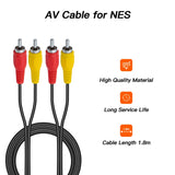 Nintendo NES Audio Video AV Cable Lead