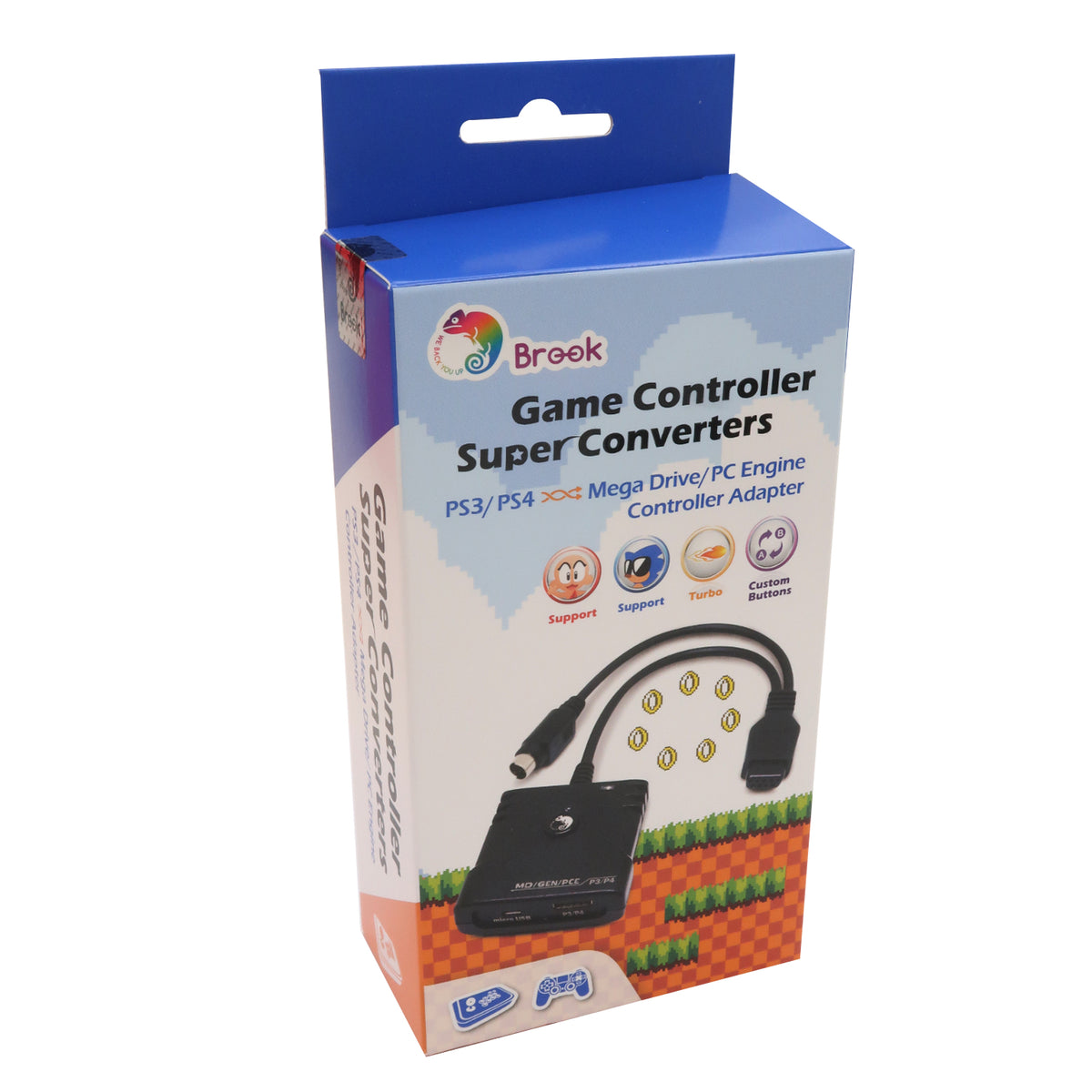 Super Converter Ps4 To Sega Saturn Adapter Latest Controller
