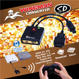 Brook Wingman SD Converter for Xbox 360/Xbox One/Xbox Elite 1&2/PS3/PS4/Switch Pro Controller to Sega Dreamcast & Saturn Console