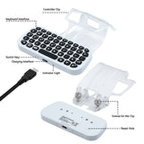 DOBE Wireless Mini Keyboard with Clip for PS5 Controller White (TP5-0556)