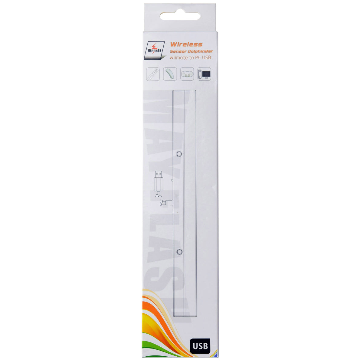 MayFlash Wireless On Off Switch Sensor Dolphin Bar for Wii Remote Pl