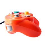 Classic Nintendo GC Gamecube Style USB Wired Controller Orange