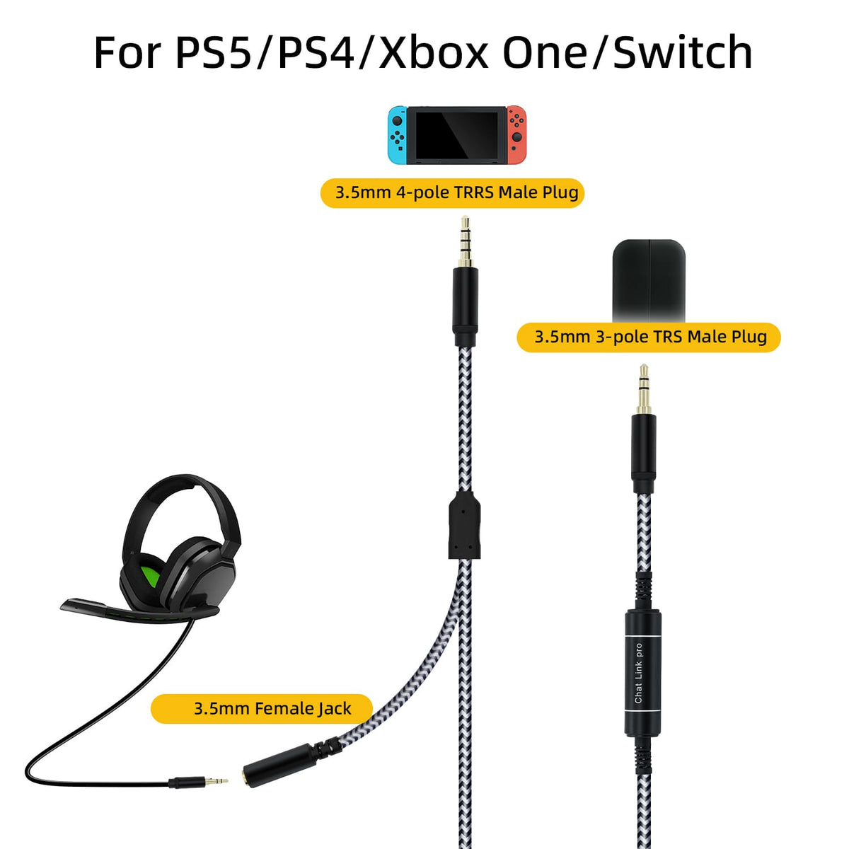 Headset Elgato Chat Link Cable Xbox One Elgato Capture Card Amazon