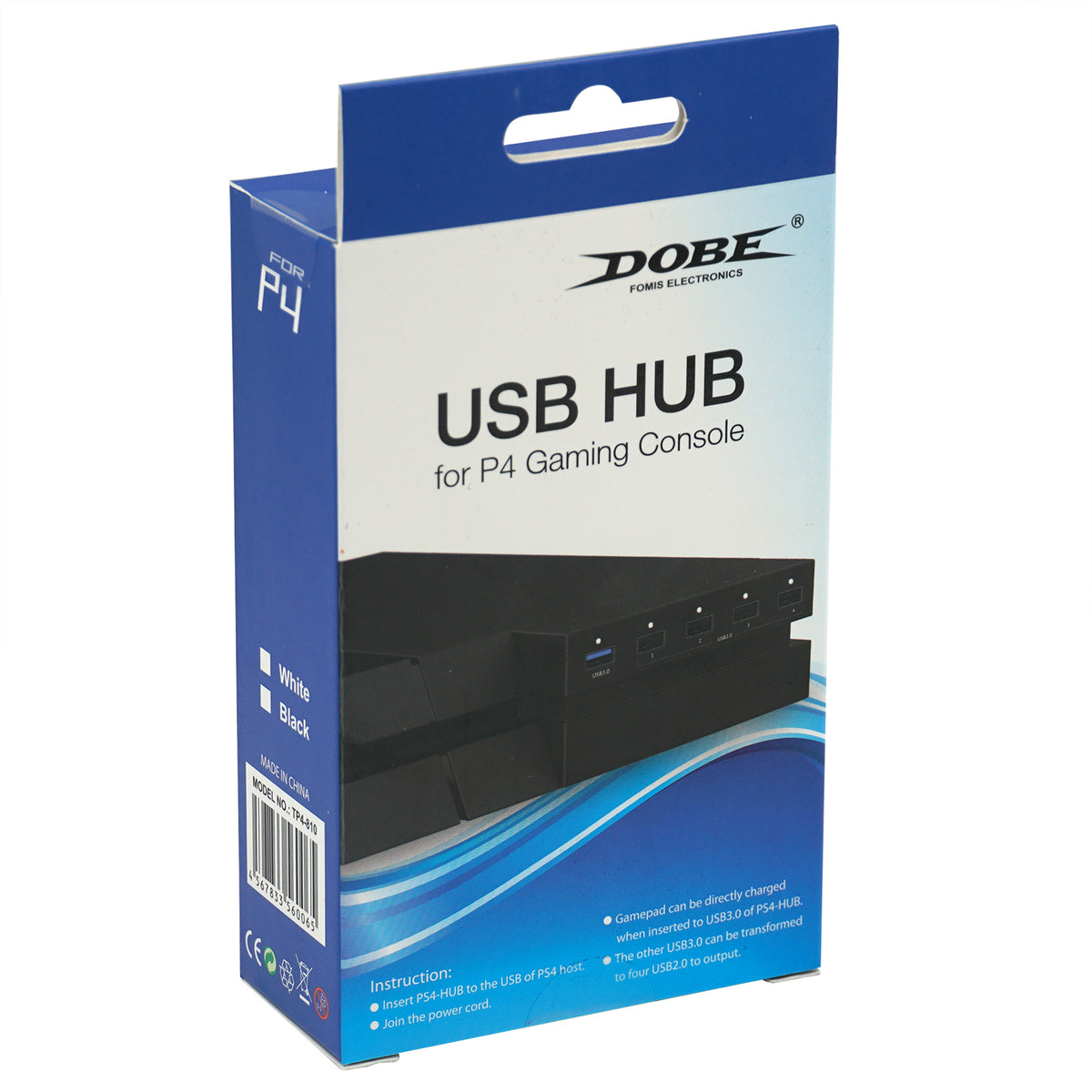 Dobe 2 to 5 USB HUB for PS4 System