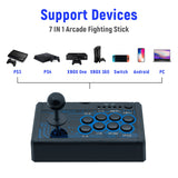 DOBE 7in1 Mini Arcade Stick  Fightstick Joy stick Fight Stick for PS4/PS3/Xbox One/Xbox 360/for Nintendo Switch/ for Android/PC