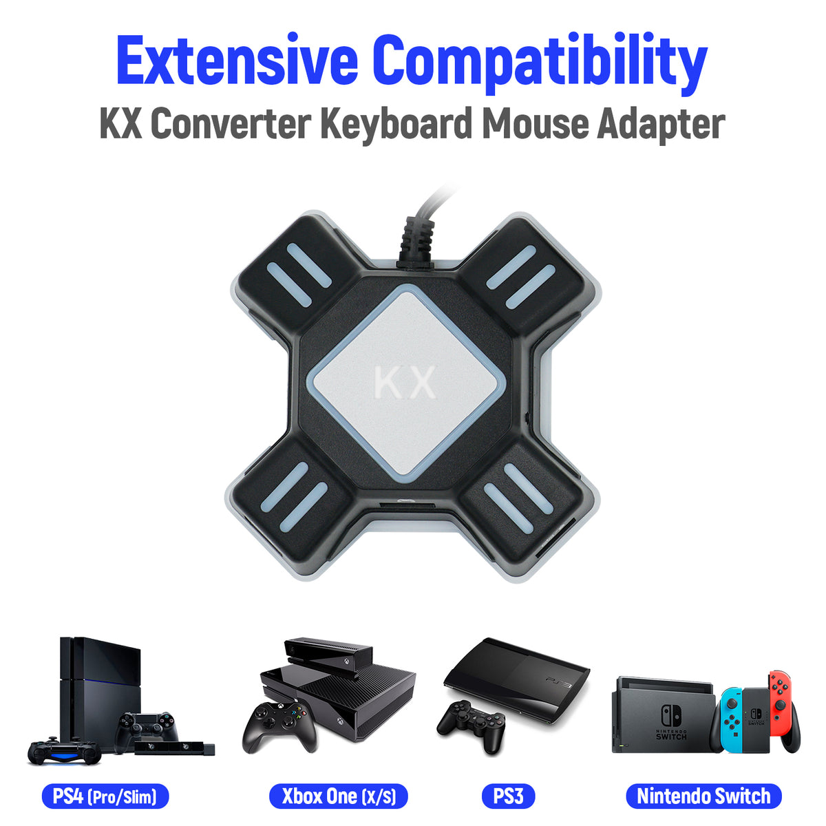 Multi-Platform KX USB Keyboard & Mouse Converter for