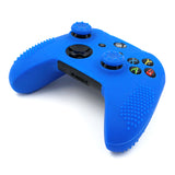 Blue Soft Silicone Thicker Skin Cover for Xbox One X & One S controller (NOT for  Xbox One or Xbox One Elite controller)
