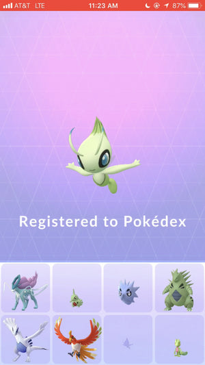 CELEBI Appears in Pokemon GO!
