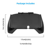 Nintendo 3DS Handle Grip with Stand Black