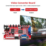 ARCADE GAME VGA TO CGA RGBS/CVBS/S-VIDEO VIDEO CONVERTER BOARD GBS-8100