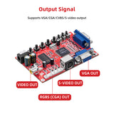 ARCADE GAME VGA TO CGA RGBS/CVBS/S-VIDEO VIDEO CONVERTER BOARD GBS-8100
