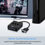 VGA Scanline Generator with Extension Cable for TV LCD Monitor