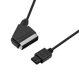SNES GameCube N64 NTSC RGB Scart Cable Cord Lead
