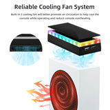 Upper Cooling Fan with RGB Lighting for Xbox Series S-White(SY-XSS-828)  For Xbox Series S console only