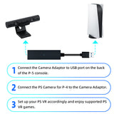 VR Camera Adapter for PS5 Console-Black(AL-P5033)