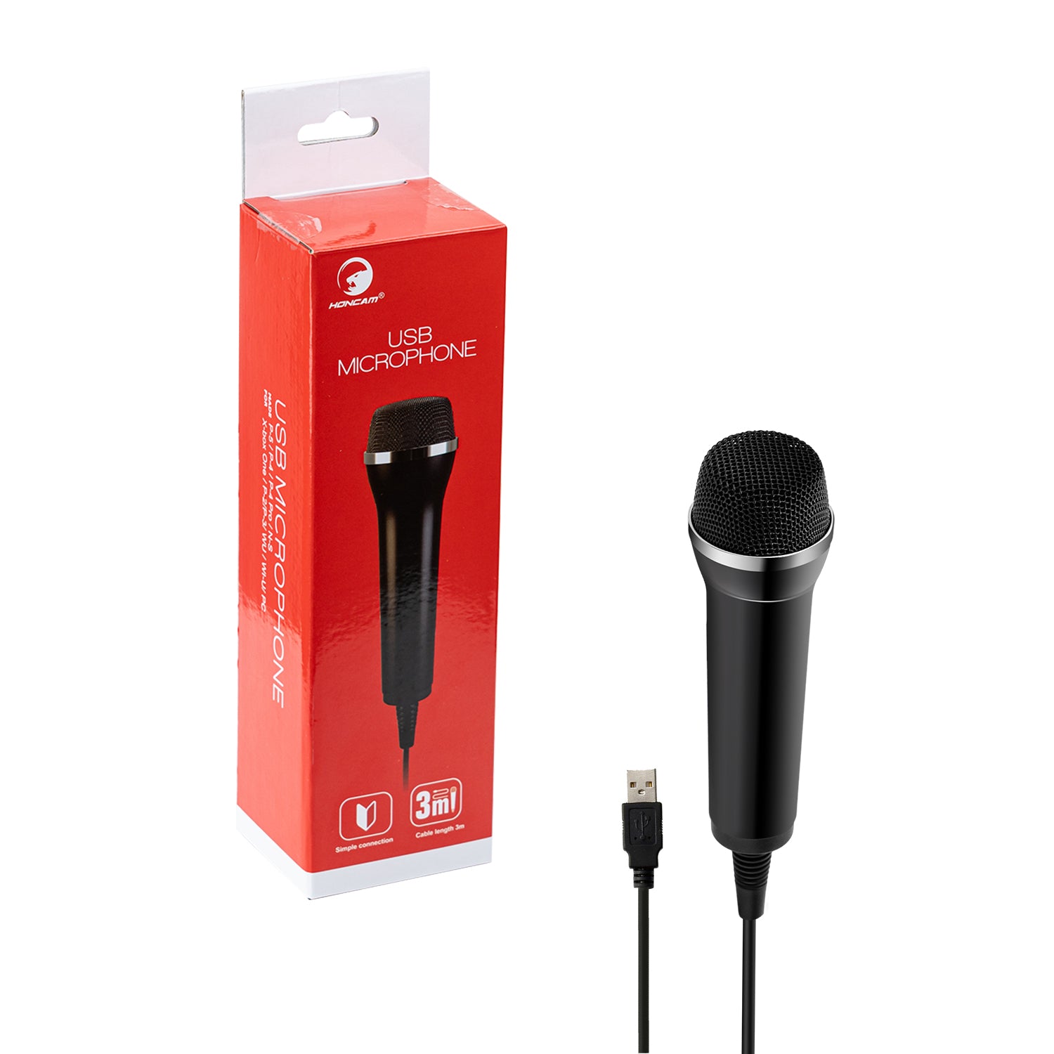 thumbnail image 2 of Rock Band Microphone Logitech ICES-003 - Black (PS2/PS3/PS4/Wii 2 of 12