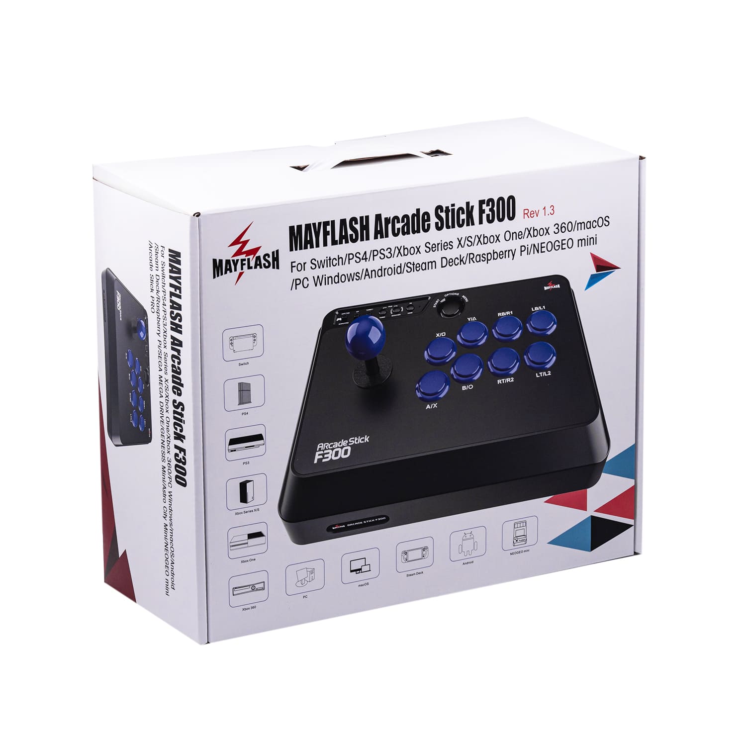 Amazon.com: MAYFLASH Arcade Stick F300 Elite with Sanwa