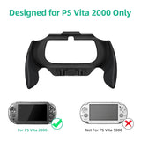 PS Vita 2000 Plastic Hand Grip Handle Holder Case Bracket Black
