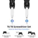 Case Unlock Kit T6 T8 Screwdriver Prying Tool for XBox Series X/S Xbox One S/X Xbox Elite 1 / Elite 2 Controller Gamepad