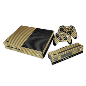 Vinyl Sticker Pattern Decals Skin Gold Carbon Fiber