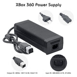 ORIGINAL 220V POWER SUPPLY WITH SOCKET CABLE FOR XBOX 360 EU