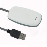 White Xbox 360 White PC Wireless Gaming Receiver USB