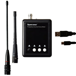 Surecom SF 401 Plus Hand-Held Frequency Counter w/ EXTRA SMA-Male 19cm Antenna