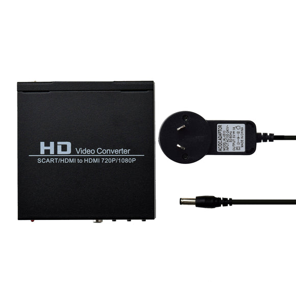 SCART TO HDMI CONVERTER AU PLUG