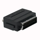 21 Pin SCART to 3RCA AV Adapter For PS4 WII Microsoft Xbox HDTV