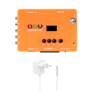 ODV-GBS-C Component/VGA/Scart to VGA/HDMI Scan Converter for Retro Gaming Console
