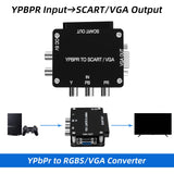 Component YPbPr to RGBS/VGA Converter for Retro Game Console/Set-top Box/DVD