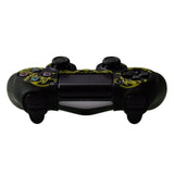 Dragon Pattern Silicon Protect Case Skin Black Yellow