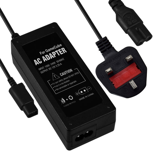 Nintendo GameCube Universal AC Power Adapter Supply UK plug