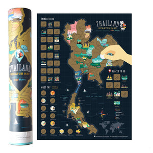 Scratch Map - Thailand Edition (GWM-THAI)