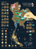 Scratch Map - Thailand Edition (GWM-THAI)