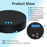 360° ROTATING DISPLAY STAND