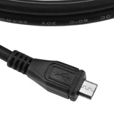 1.8M Meter Micro USB to USB Data Sync Power Charge Cable Black