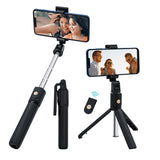 K07 Selfie Stick Integrated Tripod Stand with Wireless Remote for Mobile Phone