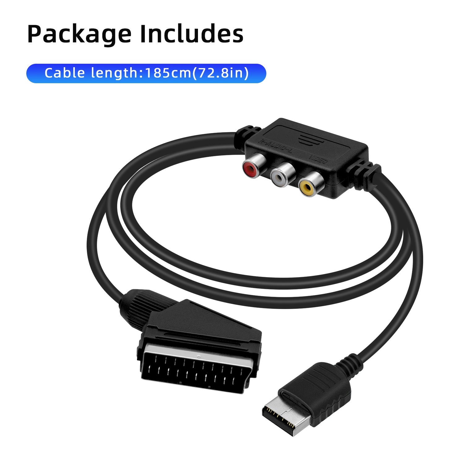 Adaptateur AV Péritel / HDMI 1080p avec Câble USB