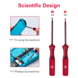 GBA NDS DSL Dsi 3DS XL Wii PS4 Controller Tri-Wing & Philips Screwdriver Set Compatible with Switch oled