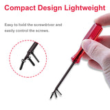 GBA NDS DSL Dsi 3DS XL Wii PS4 Controller Tri-Wing & Philips Screwdriver Set Compatible with Switch oled