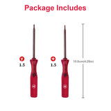 GBA NDS DSL Dsi 3DS XL Wii PS4 Controller Tri-Wing & Philips Screwdriver Set Compatible with Switch oled