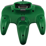 Nintendo N64 Full Size Wired Controller Game Pad Green