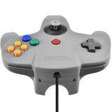 Nintendo N64  Full Size Wired Controller Game Pad Grey Gray